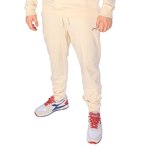 Karl Kani Sean John Classic Logo Essential Hose Herren Jogginghose (Light beige, M) von Karl Kani