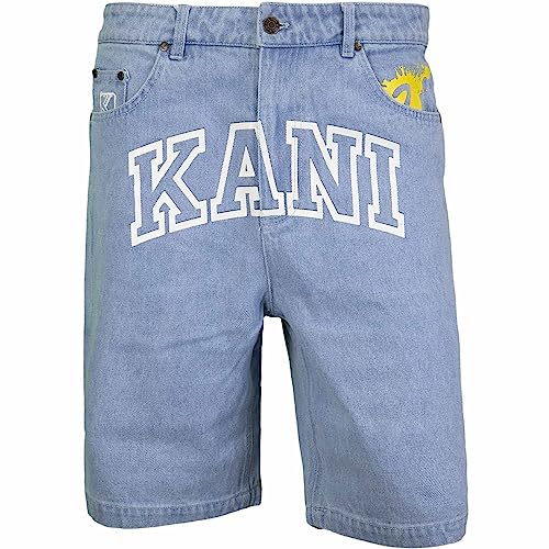 Karl Kani Serif Shorts (as3, Alpha, m, Regular, Regular, Bleach Blue) von Karl Kani