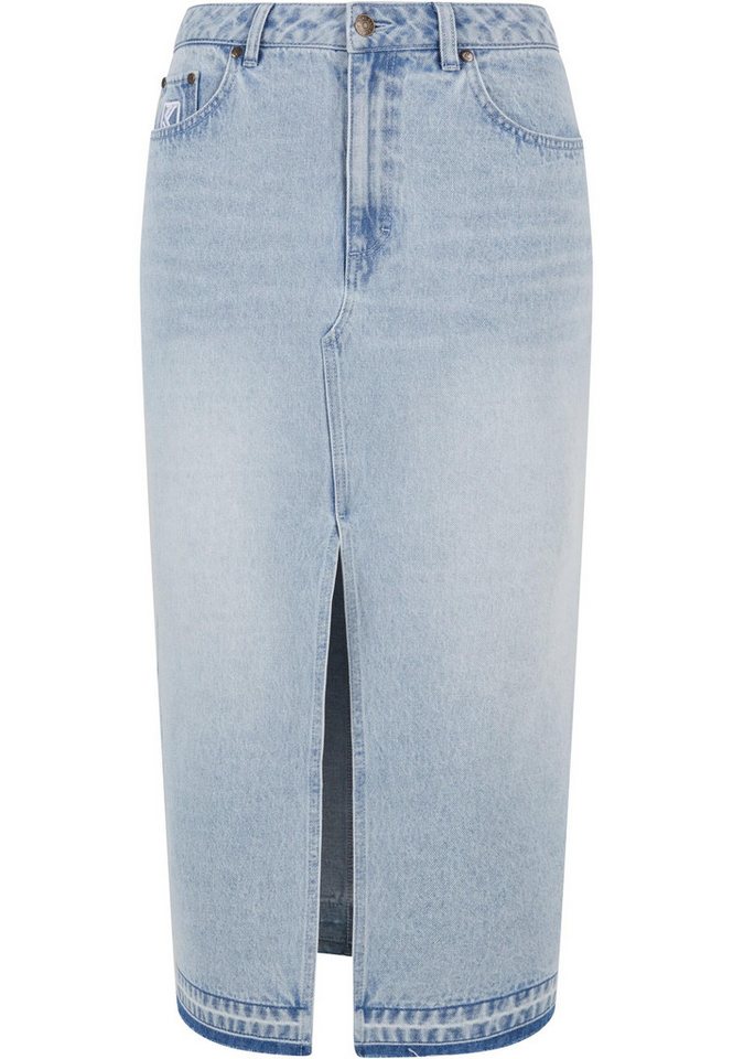 Karl Kani Shirtkleid Karl Kani Damen KW242-033-1 Karl Kani OG Long Denim Skirt (1-tlg) von Karl Kani