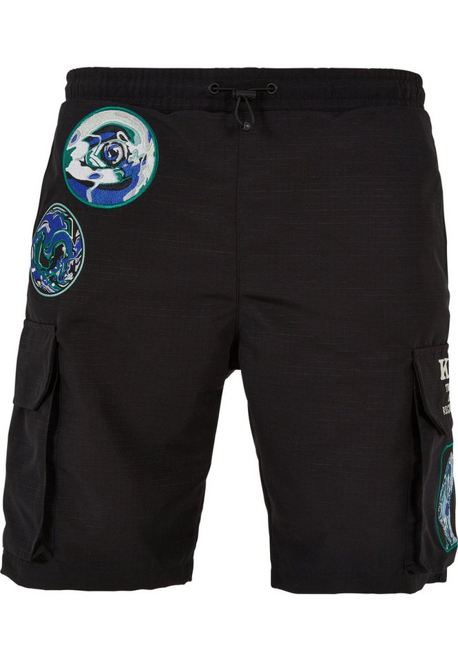 Karl Kani Shorts Karl Kani Herren KM231-005-1KK Retro Patched Track Shorts black (1-tlg) von Karl Kani