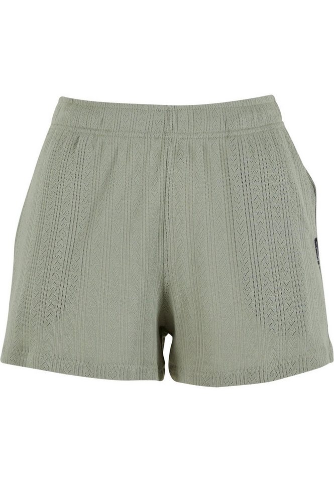 Karl Kani Shorts Karl Kani Woven Signature Pointelle Shorts (1-tlg) von Karl Kani