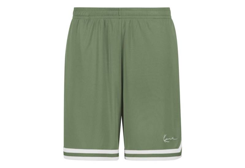 Karl Kani Shorts Small Signature Mesh mit Streifen an Beinabschlüssen und Markenschriftzug von Karl Kani