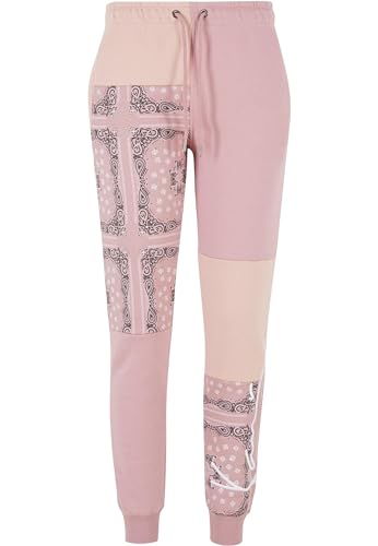 Karl Kani Signature Paisley Block Hose Damen Jogginghose Light pink L von Karl Kani
