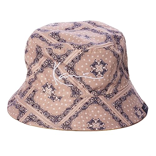 Karl Kani Signature Paisley Reversible Hut Hat beige von Karl Kani