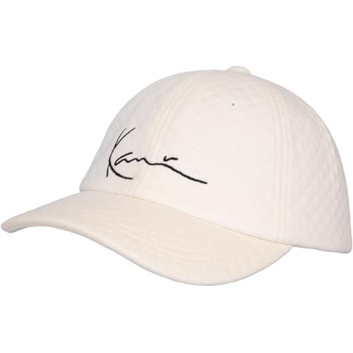 Karl Kani Signature Rhombus Cap (DE/NL/SE/PL, Alphanumerisch, Einheitsgröße, Cream) von Karl Kani