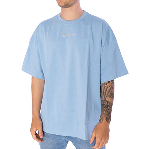 Karl Kani Small Signature Boxy T-Shirt Herren Shirt Light Blue L von Karl Kani