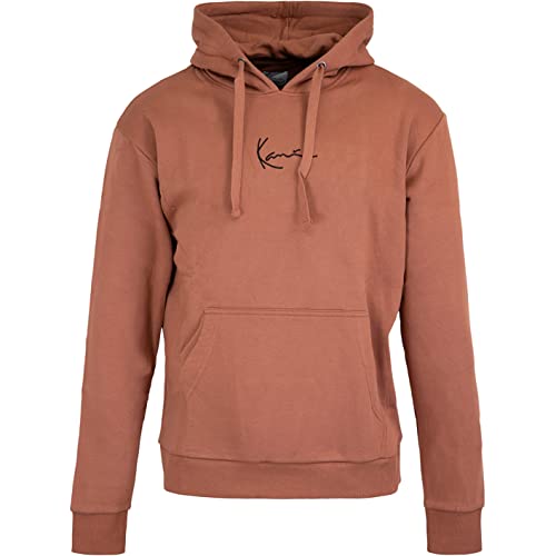 Karl Kani Small Signature Essential Hoody (L, Dark Copper) von Karl Kani