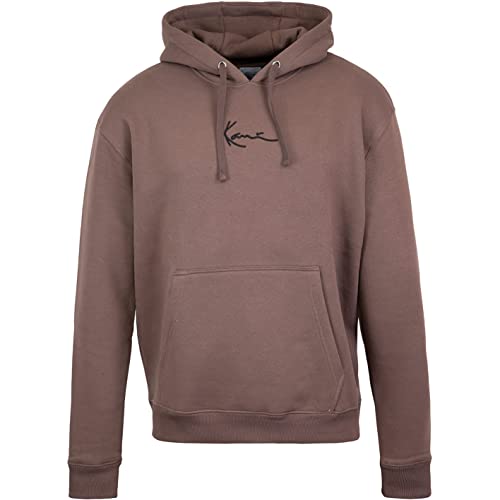 Karl Kani Small Signature Essential Hoody Kapuzenpullover (Brown, L) von Karl Kani