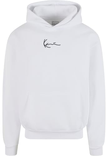 Karl Kani Small Signature Essential OS Hoodie L White von Karl Kani