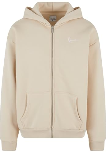 Karl Kani Small Signature Essential OS Zip Hoodie M Light Sand von Karl Kani