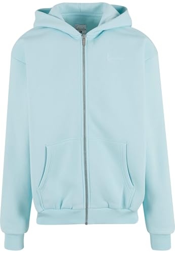 Karl Kani Small Signature Essential OS Zip Hoodie S Light Blue von Karl Kani