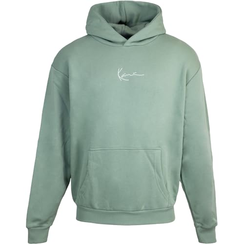 Karl Kani Small Signature Oversize Hoody Kapuzenpullover (Gr. L, Green) von Karl Kani