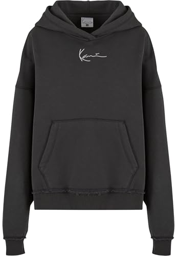 Karl Kani Small Signature Washed Os Hoodie Black, L von Karl Kani