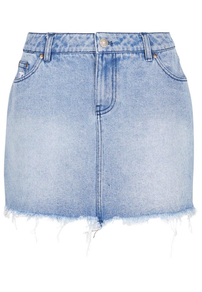 Karl Kani Sommerrock Karl Kani Damen Karl Kani OG Old English Denim Skirt (1-tlg) von Karl Kani