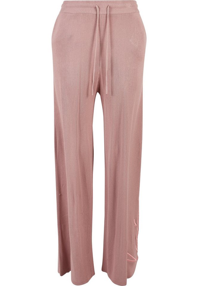 Karl Kani Stoffhose Karl Kani Damen KW221-022-1 Signature Wide Leg Rib Pants (1-tlg) von Karl Kani