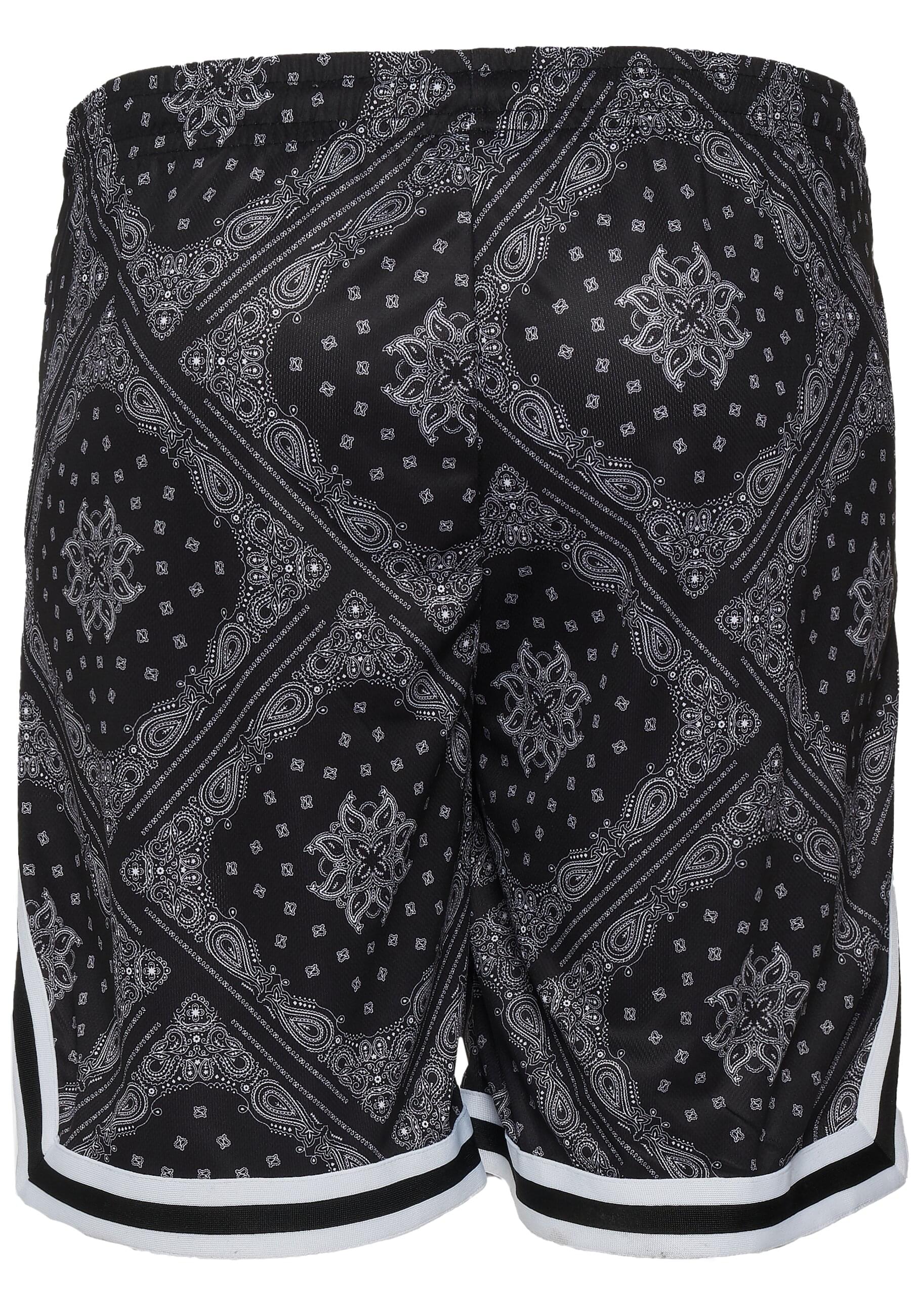 Karl Kani Stoffhose "Karl Kani Herren KK Woven Signature Paisley Mesh Shorts" von Karl Kani