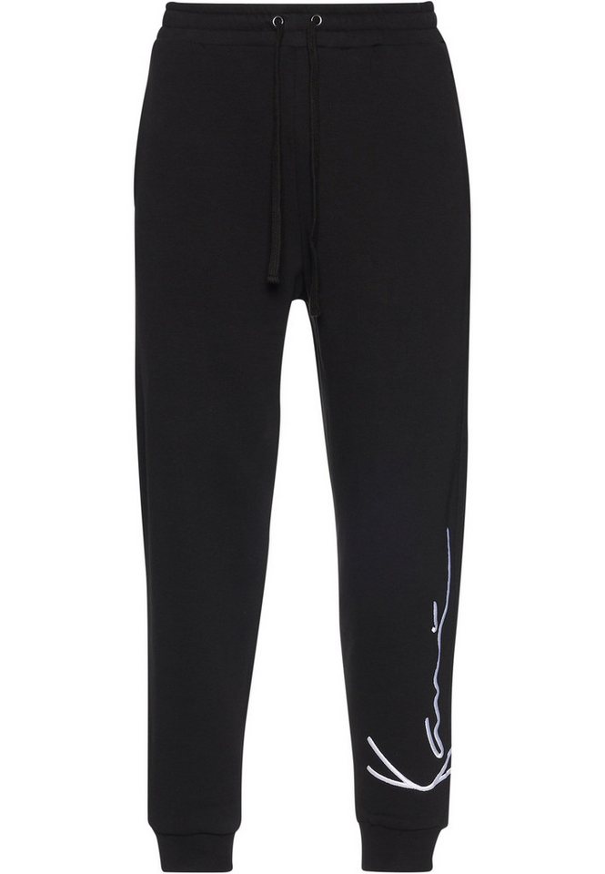 Karl Kani Stoffhose Karl Kani Herren KKMQ12007 SIGNATURE RETRO SWEATPANTS BLK (1-tlg) von Karl Kani