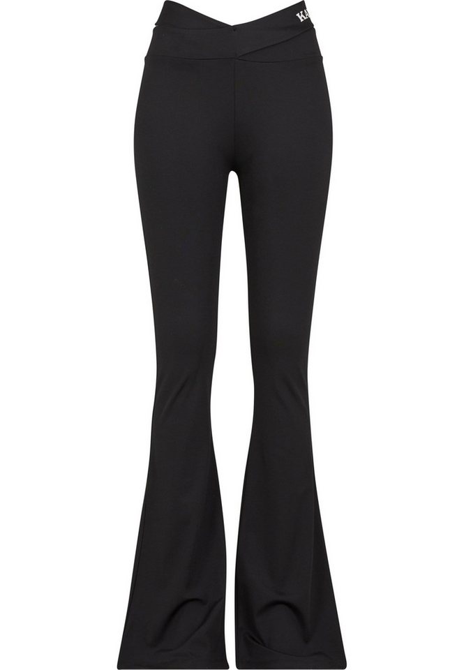 Karl Kani Stoffhose Karl Kani Retro Cut Out Flared Pants (1-tlg) von Karl Kani