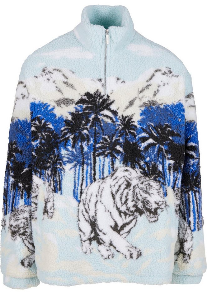 Karl Kani Sweater Karl Kani KK Metal Signature Ice Tiger Teddy Troyer (1-tlg) von Karl Kani