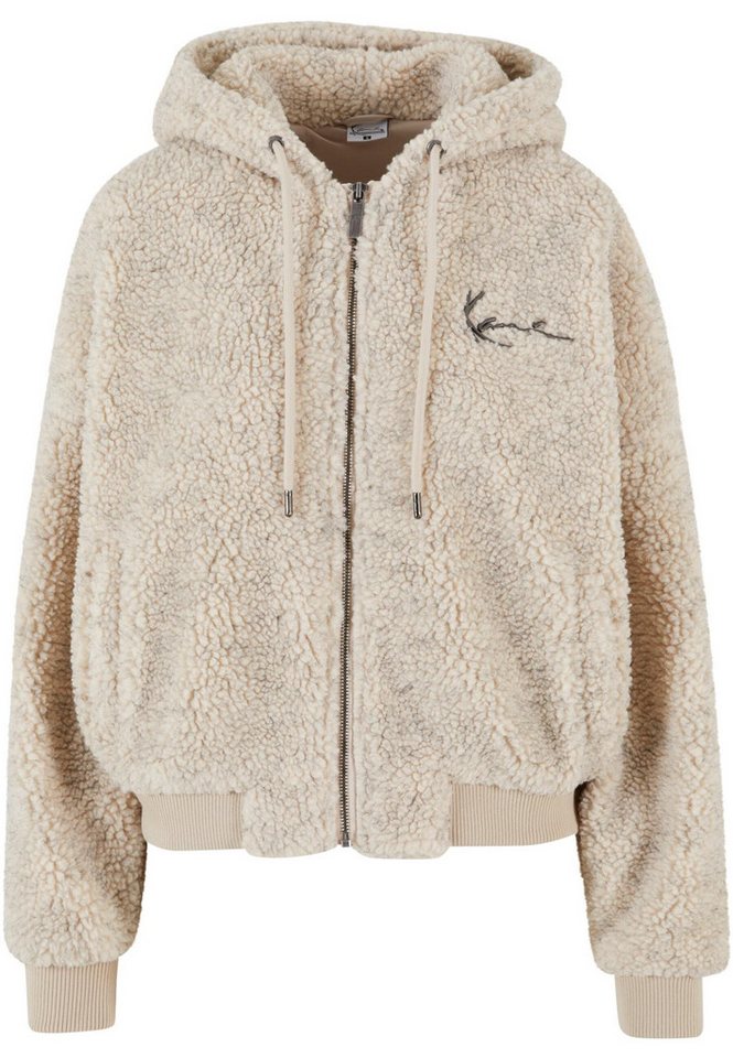 Karl Kani Sweatjacke Karl Kani Damen KK Metal Signature Teddy Full Zip (1-tlg) von Karl Kani