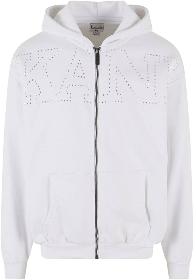 Karl Kani Sweatjacke "Karl Kani Herren KM234-014-1 KK Studded Retro OS Full Zip Hoodie" von Karl Kani