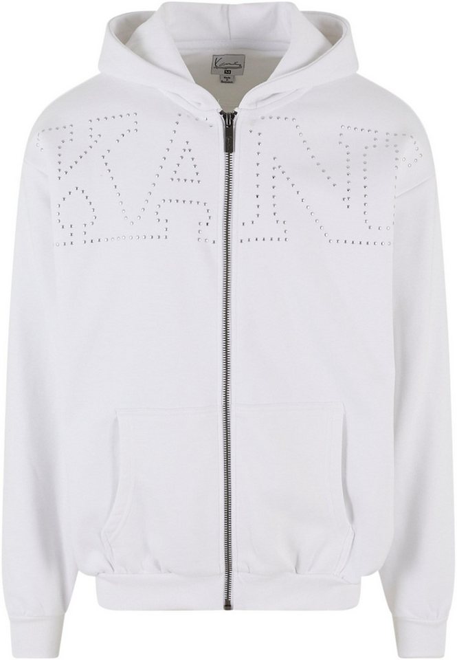 Karl Kani Sweatjacke Karl Kani Herren KM234-014-1 KK Studded Retro OS Full Zip Hoodie von Karl Kani