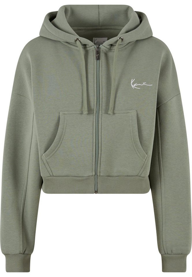 Karl Kani Sweatjacke Karl Kani Small Signature Essential Crop Zip Hoodie von Karl Kani
