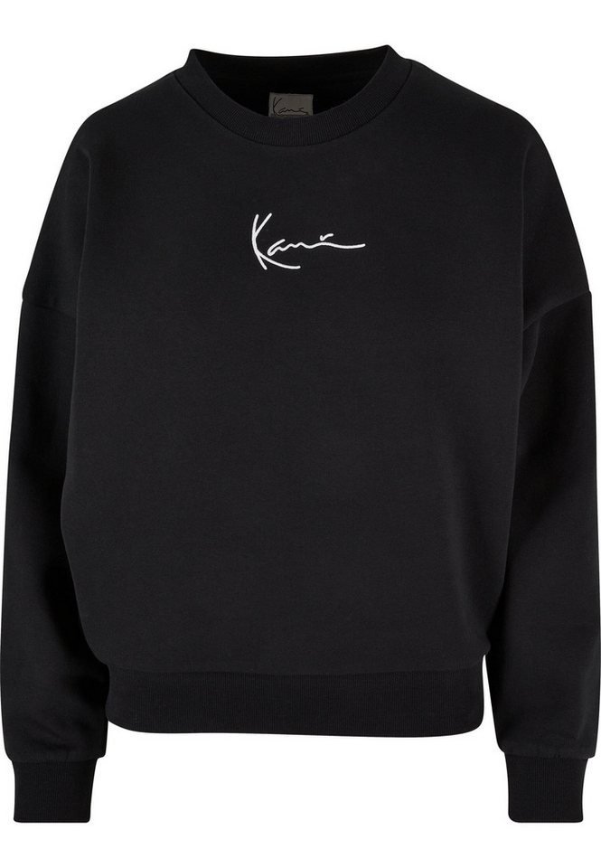 Karl Kani Sweatshirt Karl Kani Damen ESSKKW-C01BLK Small Signature Crew (1-tlg) von Karl Kani