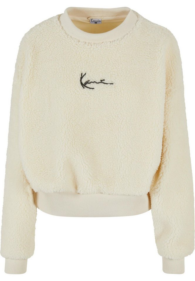 Karl Kani Sweatshirt Karl Kani Damen KW224-040-1KK Metal Signature Teddy Crew (1-tlg) von Karl Kani