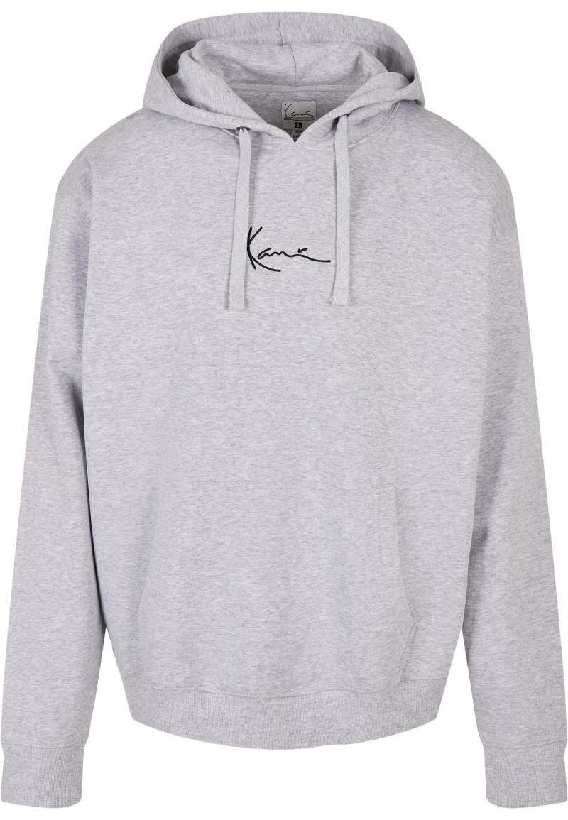 Karl Kani Sweatshirt "Karl Kani Männer KKMQ32061GRY Small Signature Hoodie ash grey", 1 Stk. von Karl Kani