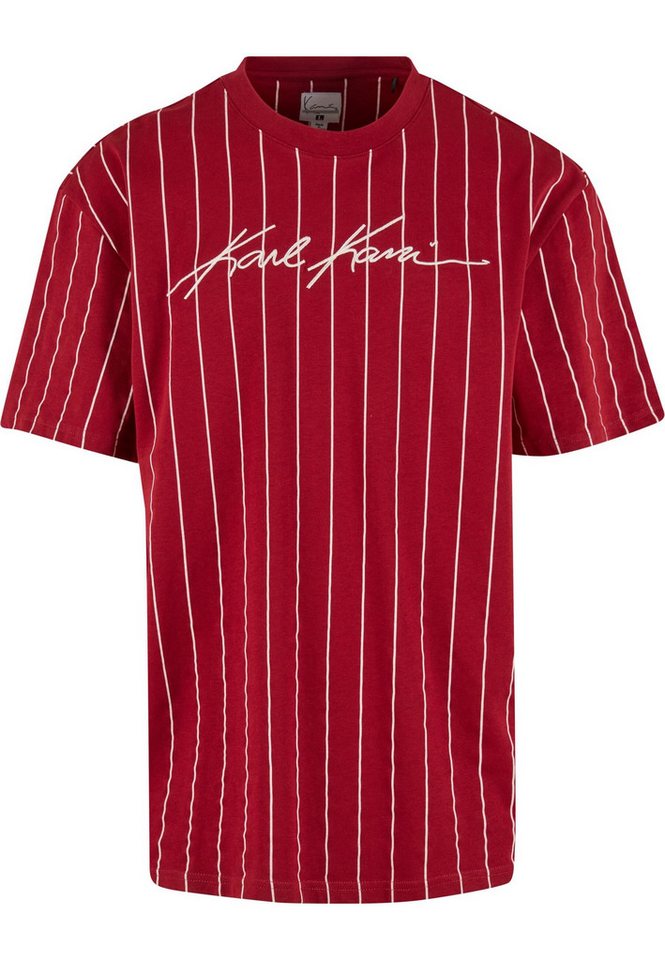 Karl Kani T-Shirt Karl Kani Autograph Pinstripe Jersey Boxy T-Shirt (1-tlg) von Karl Kani