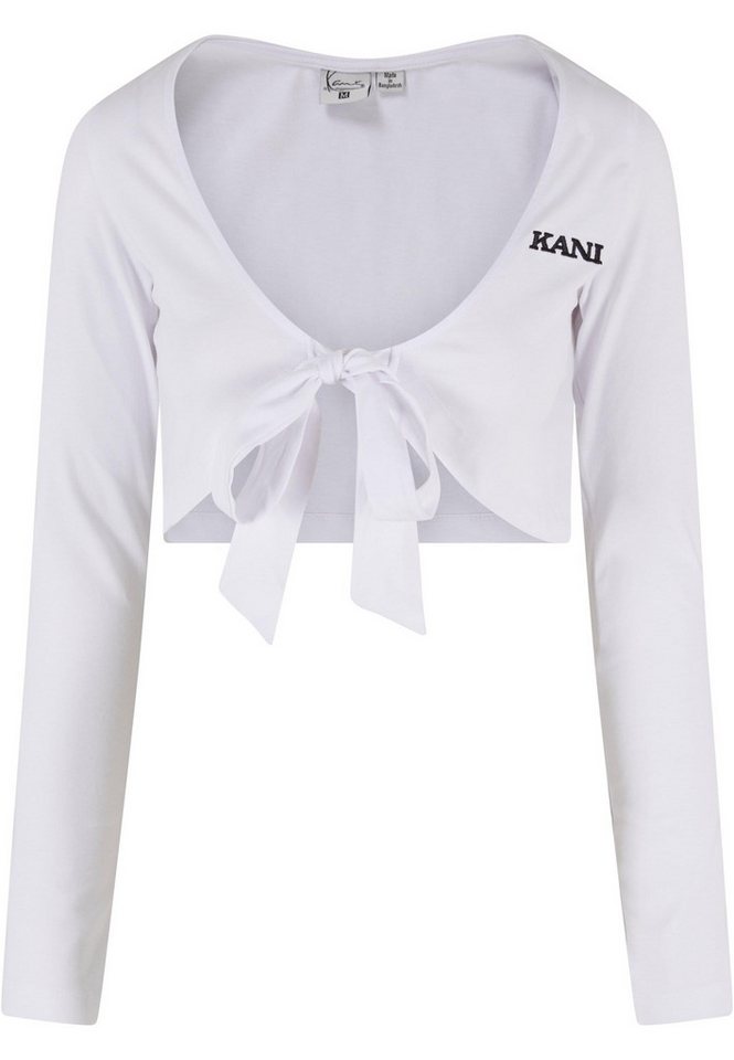 Karl Kani T-Shirt Karl Kani Damen KW241-045-1 Karl Kani Chest Retro Knot Bolero (1-tlg) von Karl Kani