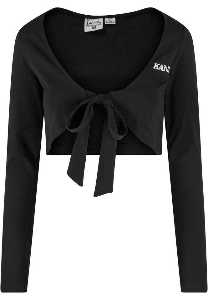 Karl Kani T-Shirt Karl Kani Damen KW241-045-2 Karl Kani Chest Retro Knot Bolero (1-tlg) von Karl Kani