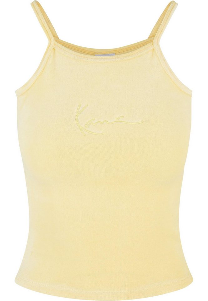 Karl Kani Tanktop Karl Kani Damen KKWQ22116YLW Small Signature Nicki Top (1-tlg) von Karl Kani