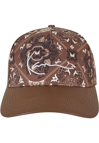 Karl Kani Unisex KA-233-002-2 KK Signature Paisley Cap Brown, one Size von Karl Kani