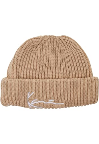 Karl Kani Unisex KA232-027-2 KK Signature Light Beanie one Size Taupe Karl Kani Unisex KA232-027-2 KK Signature Light Beanie one Size Taupe von Karl Kani
