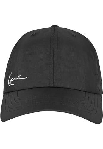Karl Kani Unisex KA241-016-1 Small Signature Ripstop Cap one Size Black von Karl Kani