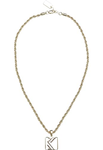 Karl Kani Unisex KA242-032-1 OG Charm Helix Chain one Size Gold von Karl Kani