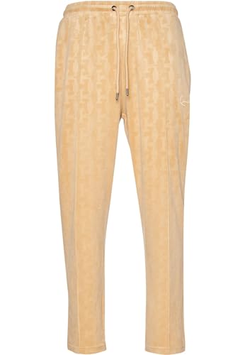 Karl Kani Unisex KU234-003-1 KK Small Signature Monogram Velvet Pants M Sand von Karl Kani