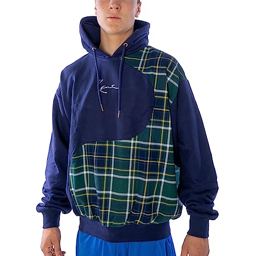 Karl Kani Wavy Block Os Hoodie Herren Kapuzenpullover Blue M von Karl Kani