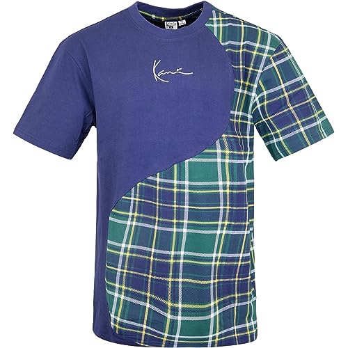 Karl Kani Wavy T-Shirt (M, Navy/Green/Yellow) von Karl Kani