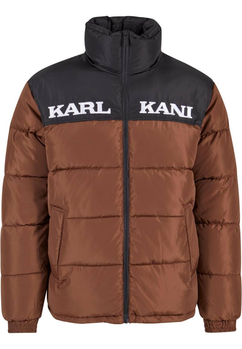 Karl Kani Winterjacke "Karl Kani Damen KM-JK012-022-10 KK Retro Essential Puffer Jacket" 1 Stk. tlg. ohne Kapuze von Karl Kani