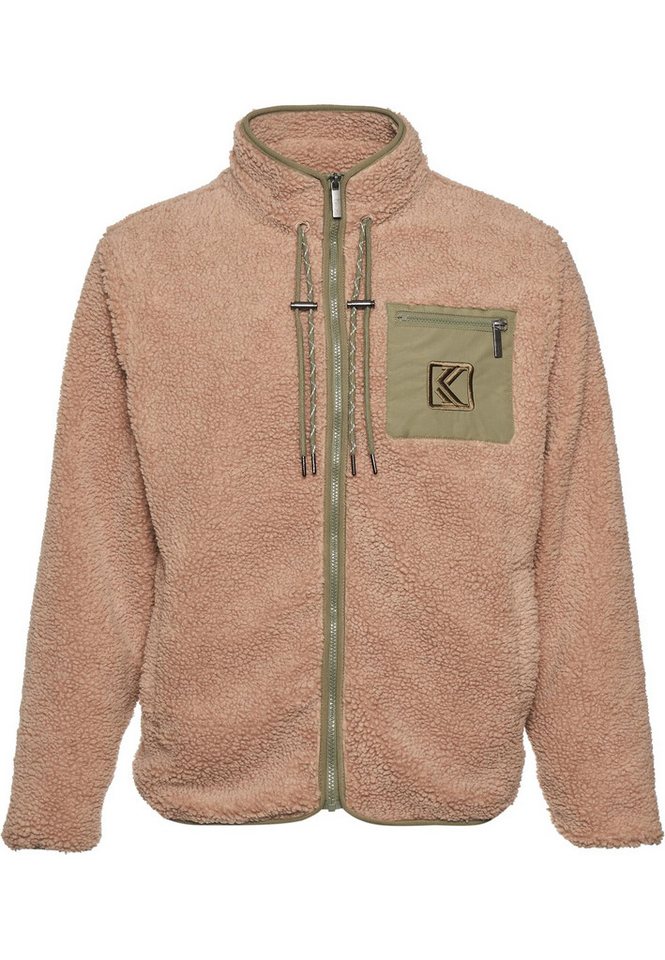 Karl Kani Winterjacke Karl Kani Herren KM234-007-1 KK OG Teddy Trackjacket (1-St) von Karl Kani