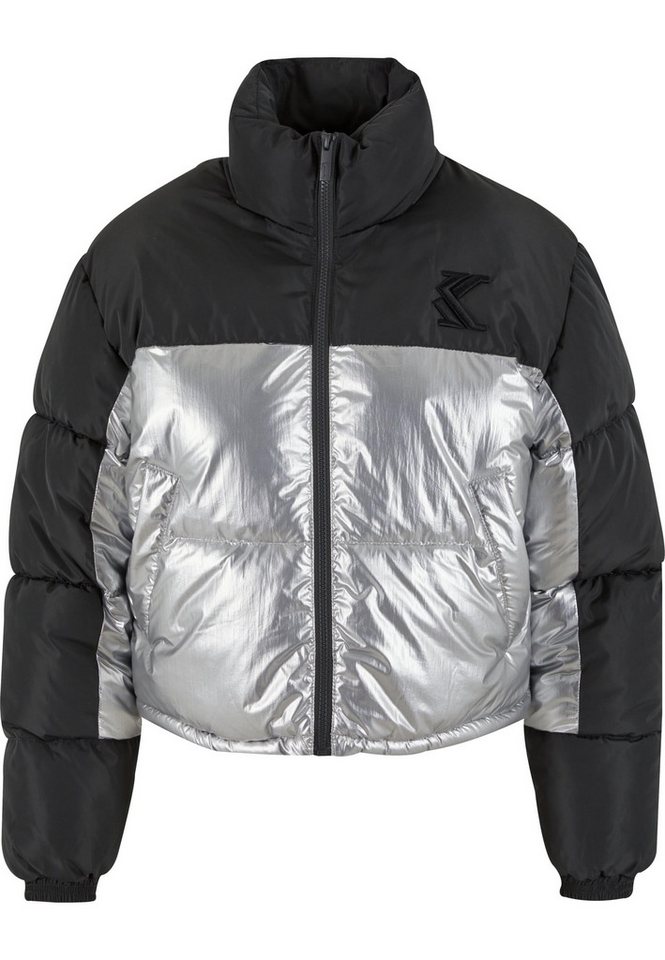 Karl Kani Winterjacke Karl Kani KK Og Metallic Block Crop Puffer Jacket metallic (1-St) von Karl Kani