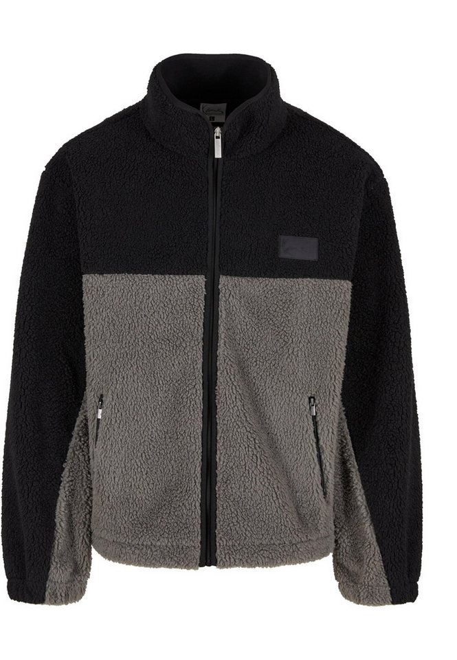 Karl Kani Winterjacke Karl Kani Signature Rubber Patch Teddy Zip Jacket (1-St) von Karl Kani