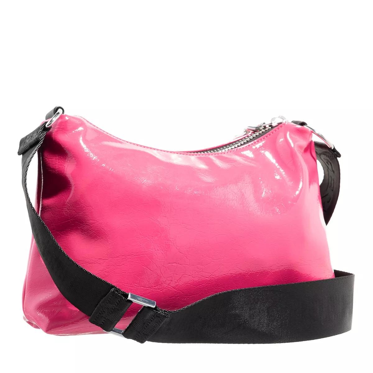 Karl Lagerfeld Jeans Crossbody Bags - Tech Leather Small Hobo - Gr. unisize - in Rosa - für Damen von Karl Lagerfeld Jeans