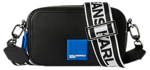 Karl Lagerfeld Jeans, Herren, Kameratasche Mit Box-Logo, Schwarz, Einheitsgröße von KARL LAGERFELD JEANS