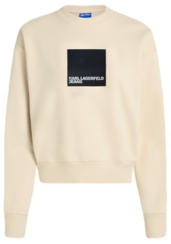 Karl Lagerfeld Jeans Regular Box Logo Sweat, Women, Brown, Sweatshirt Karl Lagerfeld Jeans Regular Box Logo Sweat, Women, Brown, Sweatshirt von Karl Lagerfeld Jeans