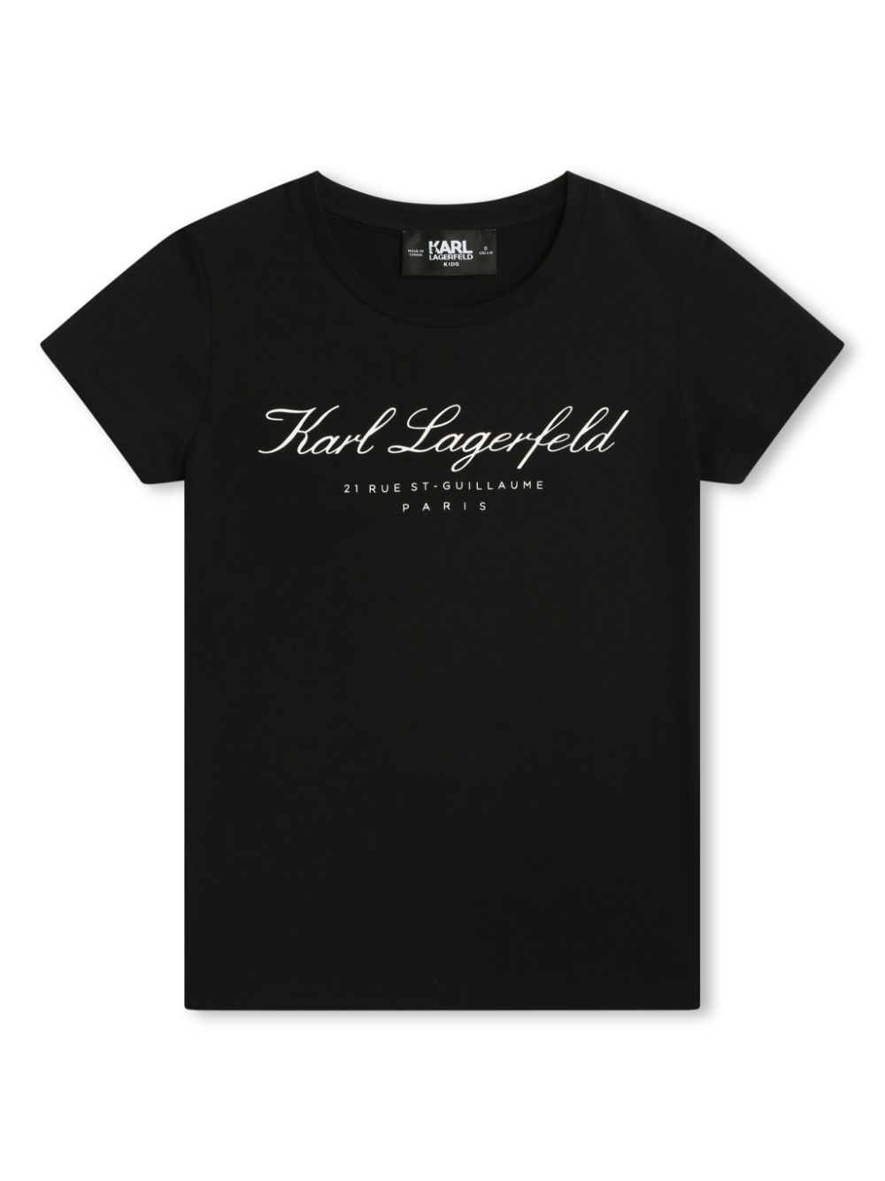 Karl Lagerfeld Kids Hotel Karl T-Shirt - Schwarz von Karl Lagerfeld Kids