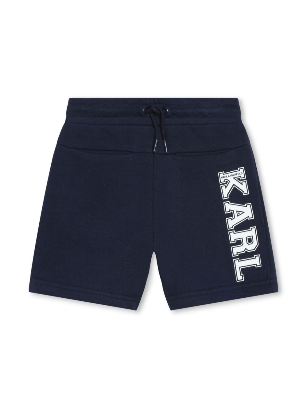 Karl Lagerfeld Kids Joggingshorts mit Logo-Print - Blau von Karl Lagerfeld Kids